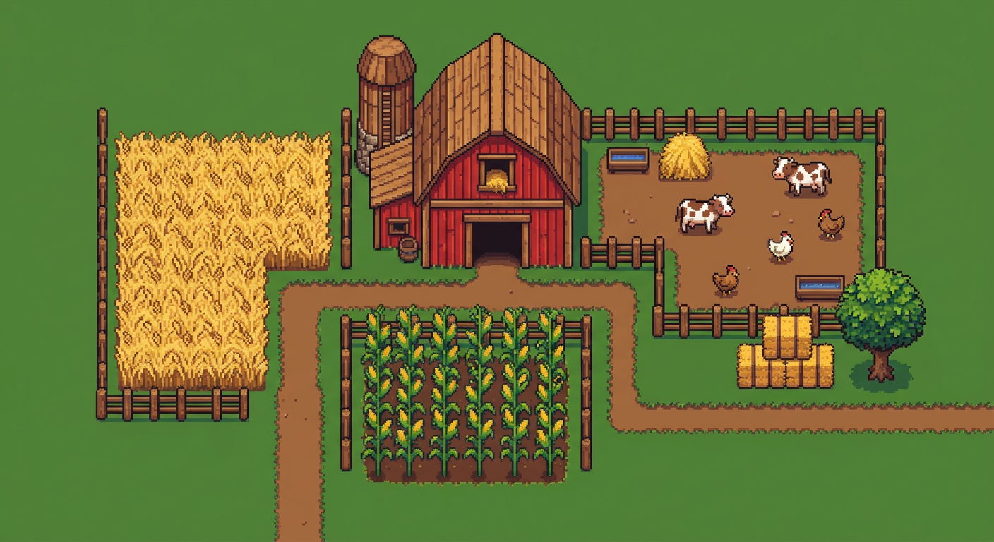 Level 4 Ranch farm